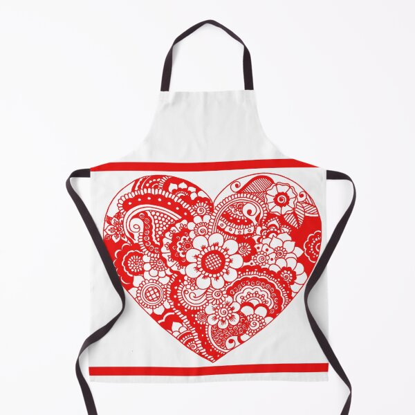 Item preview, Vertical Heart Shape Red Design on White Background designed and sold by Mimsartprojects.