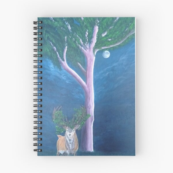 Item preview, Ciervos paseando a la luz de la luna designed and sold by Daranem.