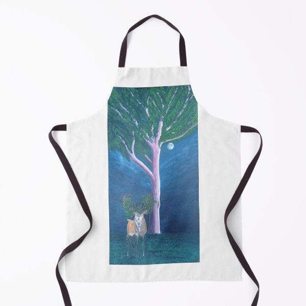 Item preview, Deer strolling in the moonlight designed and sold by Daranem.