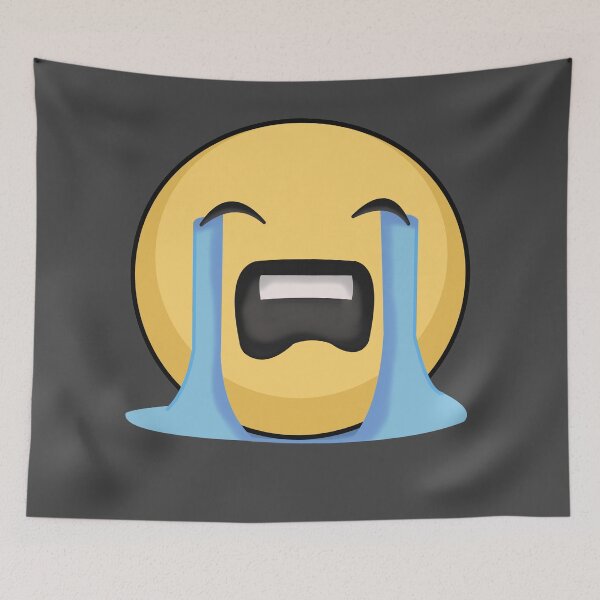 Item preview, crying emoji designed and sold by ZiphGames.