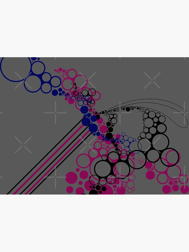 Chill Vibes Abstract Circle Bubbles by that5280lady