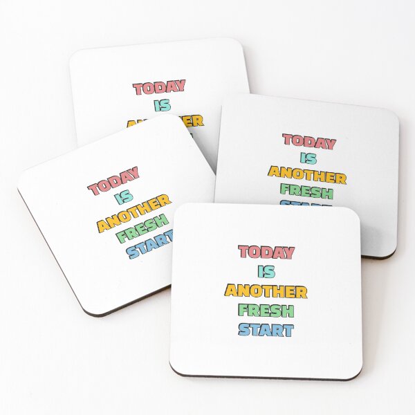 Item preview, Today Is Another Fresh Start (colorful) designed and sold by Inspirationmotivation.