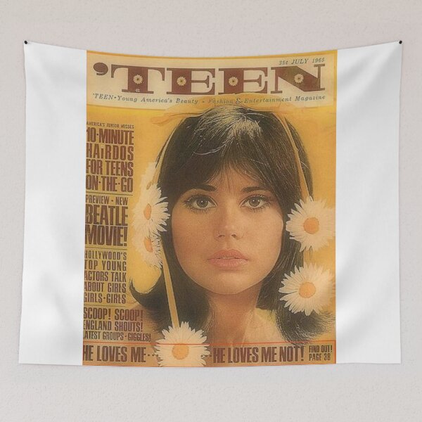 Item preview, Vintage Teen Flower Child Magazine Poster designed and sold by tofukris.