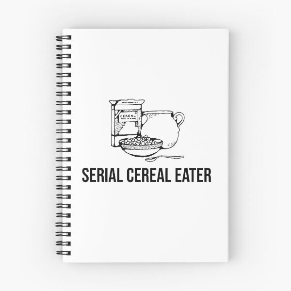 Item preview, Serial cereal eater - cereal and breakfast lovers t-shirt designed and sold by chestsheets.