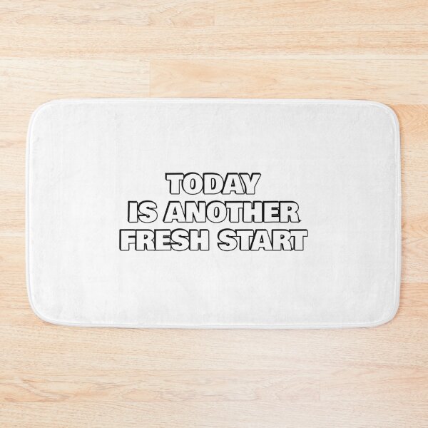 Item preview, Today Is Another Fresh Start - new year, new beginnings designed and sold by Inspirationmotivation.