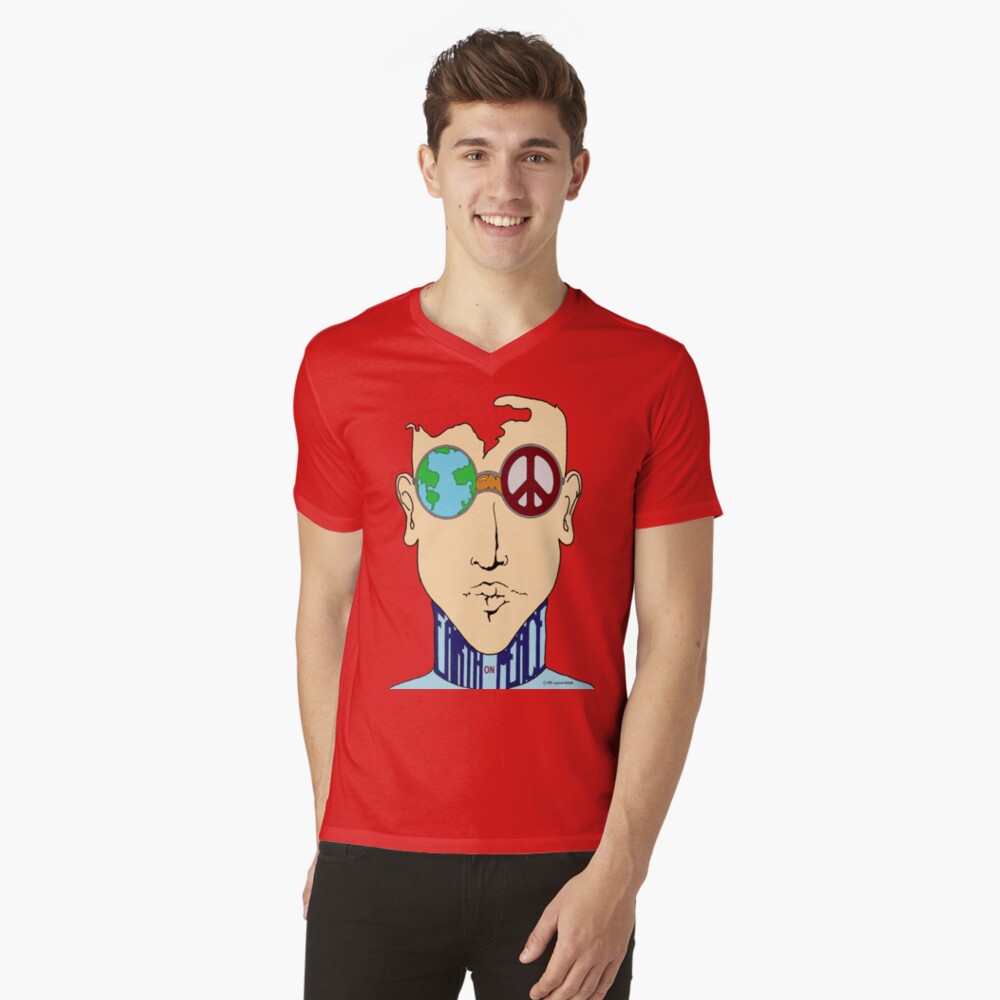 Item preview, V-Neck T-Shirt designed and sold by ccuylerart.