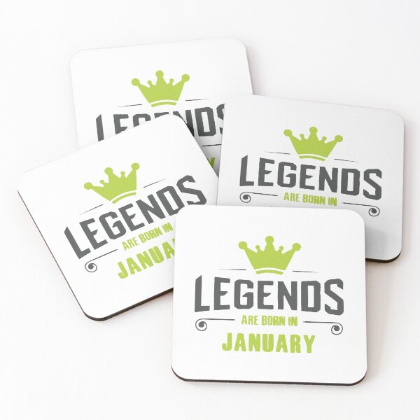 Item preview, Legends Are Born In January designed and sold by mouad naouiri.