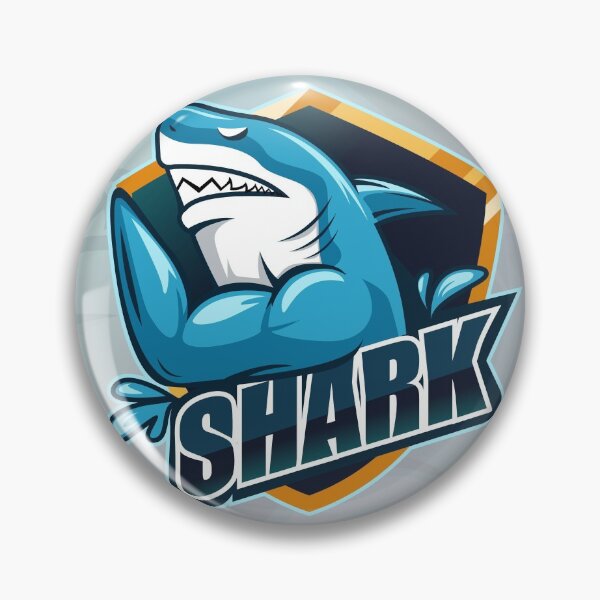 Item preview, The Strongest Shark  designed and sold by jovanficorski.