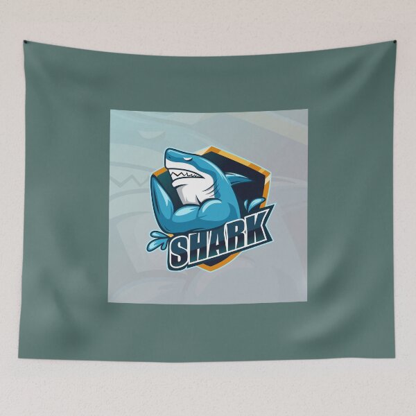 Item preview, The Strongest Shark  designed and sold by jovanficorski.