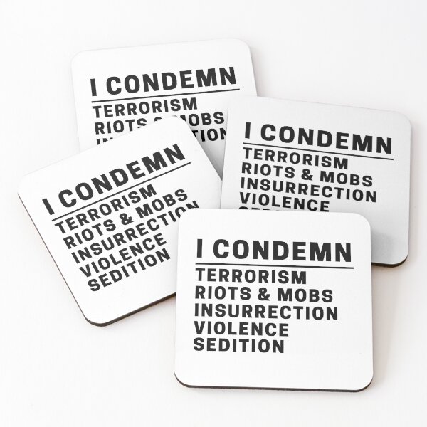 Item preview, I Condemn These Protests designed and sold by zonoma.