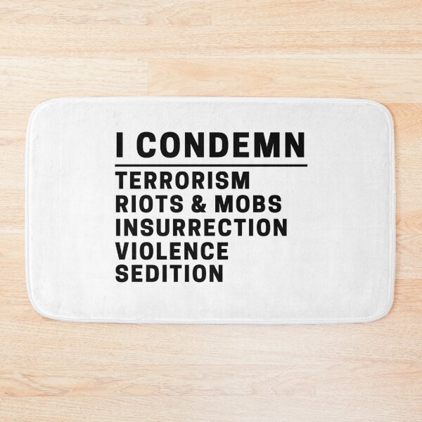 Item preview, I Condemn These Protests designed and sold by zonoma.