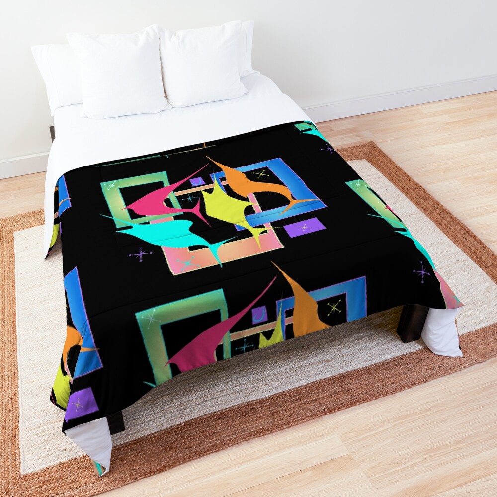 Mod Billfish Frames Comforter