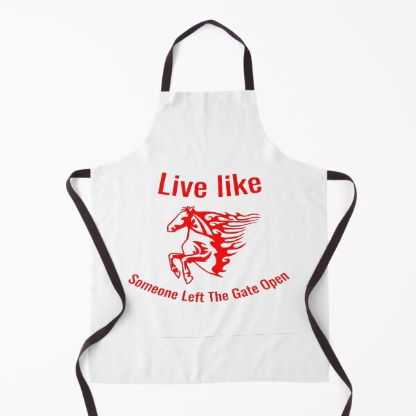 Item preview, Copy of Live Like Someone Left The Gate Open Sticker designed and sold by Nedskr.