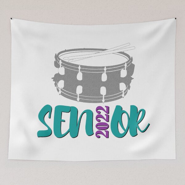 Item preview, Senior - Class of 2022 - Snare Drum designed and sold by BandMomDesigns.