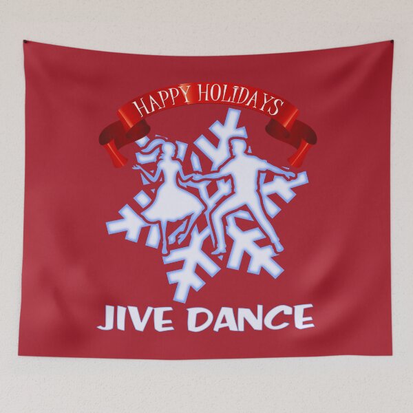 Item preview, Jive Dance Happy Holidays designed and sold by KoolDsignsDANCE.