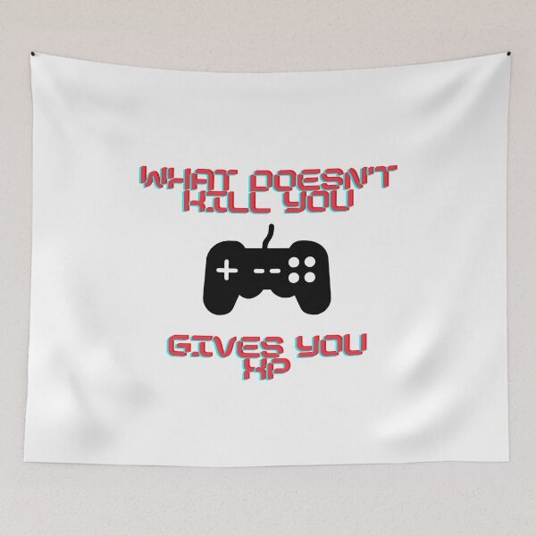 Item preview, What doesn't kill you gives you xp - Gaming shirt designed and sold by raosnop.