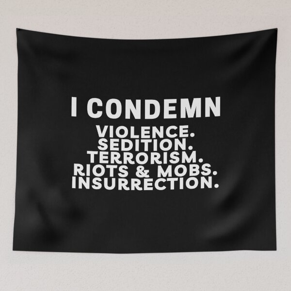 Item preview, I Condemn These Protests designed and sold by zonoma.