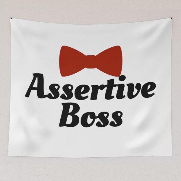 Item preview, Bold Assertive Boss with Bowtie designed and sold by IslandDrip.