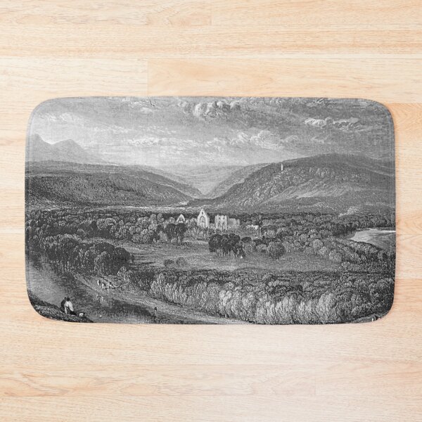 Item preview, Dryburgh Abbey and the Eildon Hills, 1831 by J. M. W. Turner designed and sold by yourscotborders.