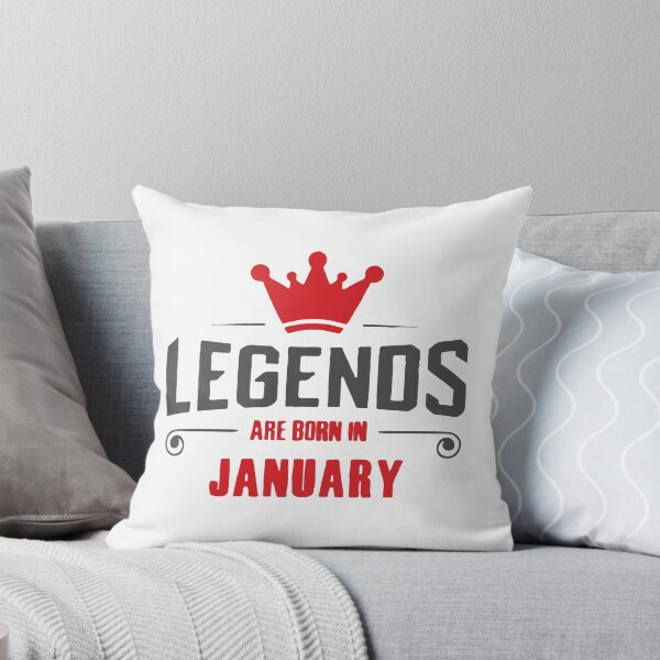 Item preview, Legends Are Born In January designed and sold by mouad naouiri.