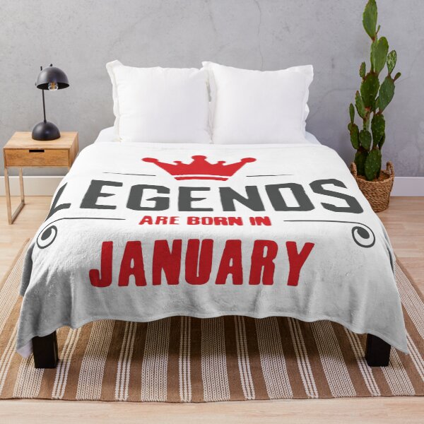 Item preview, Legends Are Born In January designed and sold by mouad naouiri.