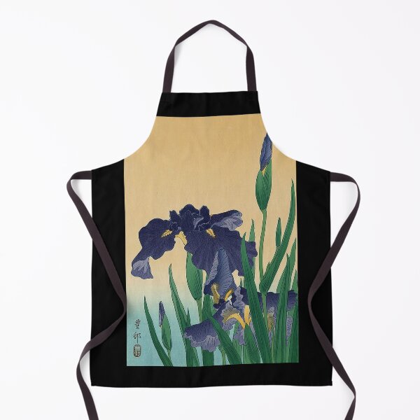 Item preview, Classic Vintage Japanese Ukiyo-e Violet Irises Art designed and sold by RBEnt.