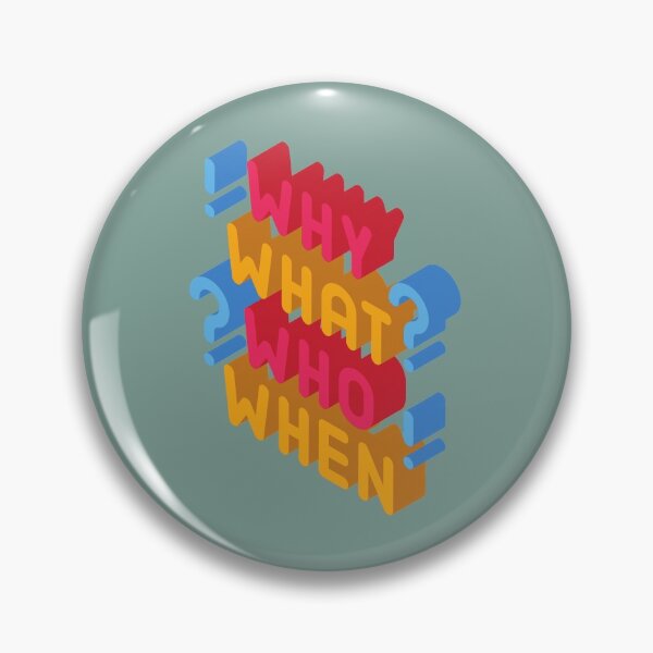 Item preview, Why what who when designed and sold by Suzie-Mara.