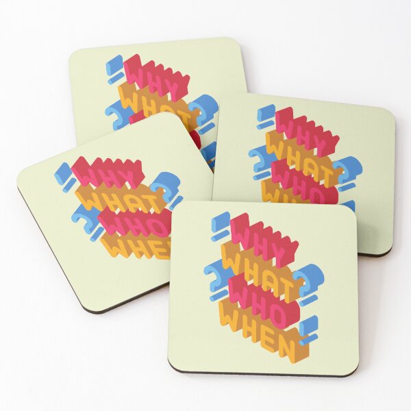 Item preview, Why what who when designed and sold by Suzie-Mara.