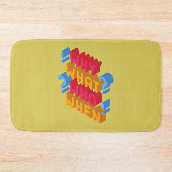 Item preview, Why what who when designed and sold by Suzie-Mara.