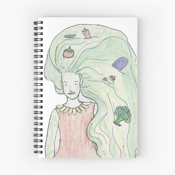 Item preview, Veggie Woman! designed and sold by ArtChildGalore.
