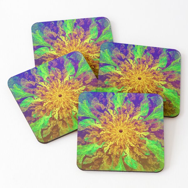 Item preview, Fractal Hearts and Flowers 010621lr1 designed and sold by Campbell Gallery.