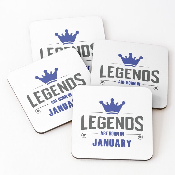 Item preview, Legends Are Born In January designed and sold by mouad naouiri.