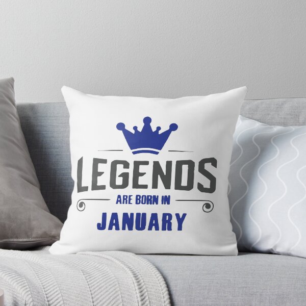 Item preview, Legends Are Born In January designed and sold by mouad naouiri.
