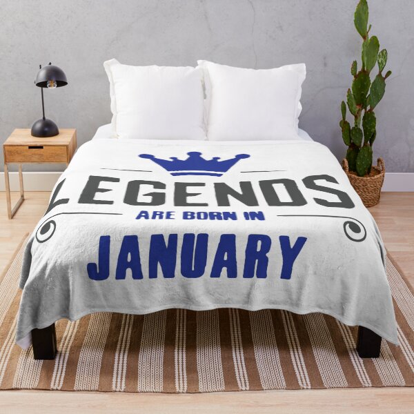 Item preview, Legends Are Born In January designed and sold by mouad naouiri.