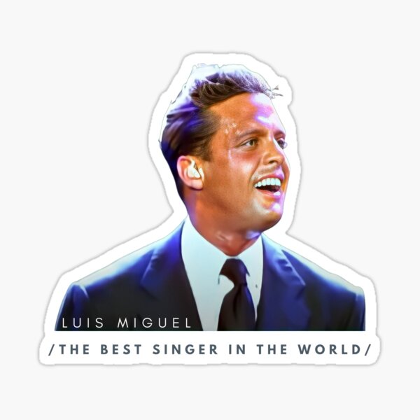 "Luis Miguel" Sticker for Sale by robbu Redbubble