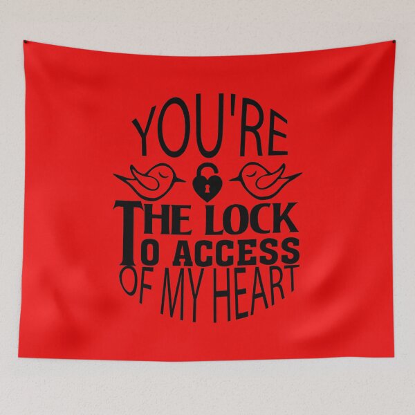 Item preview, you're the lock to access of my heart  designed and sold by saied-DGI.