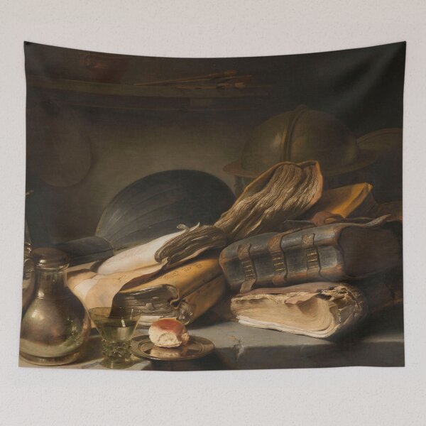 Item preview, Still Life with Books by Jan Lievens, Dutch, 1627-1628 designed and sold by Shapes-Mania.