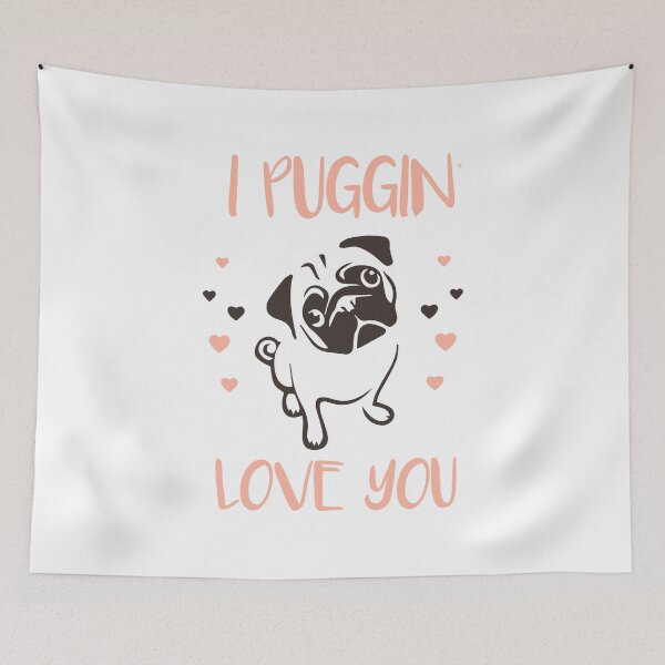 Item preview, I Puggin 'Love You designed and sold by PRINTED ..