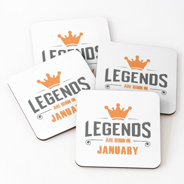 Item preview, Legends Are Born In January designed and sold by mouad naouiri.