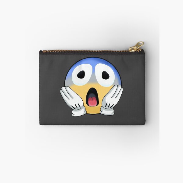 Item preview, amazed emoji - black designed and sold by ZiphGames.