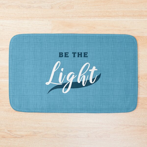 Item preview, Be The Light - Blue Texture designed and sold by Koala Closet.