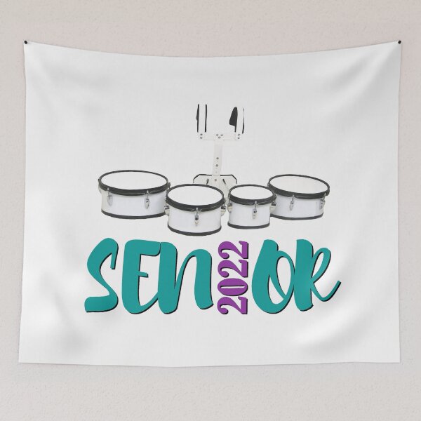 Item preview, Senior - Class of 2022 - Tenors/Quads designed and sold by BandMomDesigns.