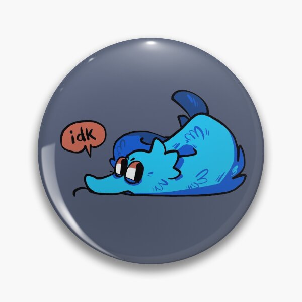 Item preview, IDK Blue Worm  designed and sold by BlacksSideshow.