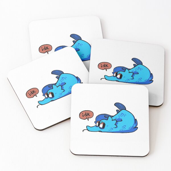 Item preview, IDK Blue Worm  designed and sold by BlacksSideshow.