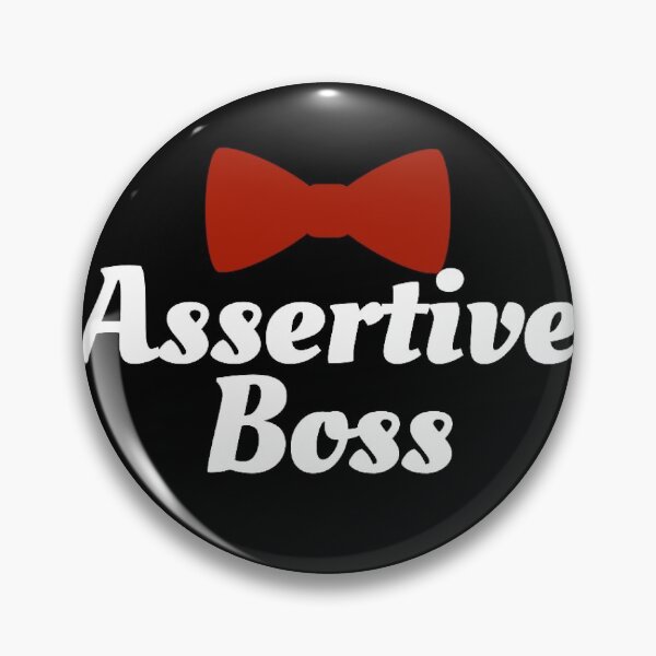 Item preview, Bold Assertive Boss with Bowtie - Dark Edition designed and sold by IslandDrip.