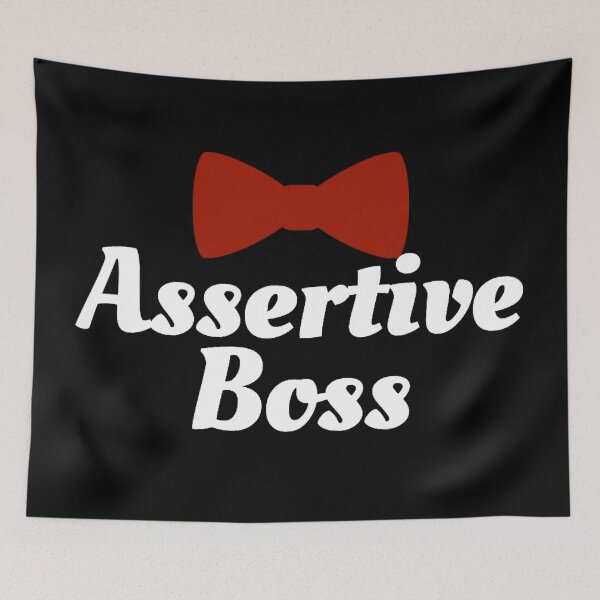 Item preview, Bold Assertive Boss with Bowtie - Dark Edition designed and sold by IslandDrip.