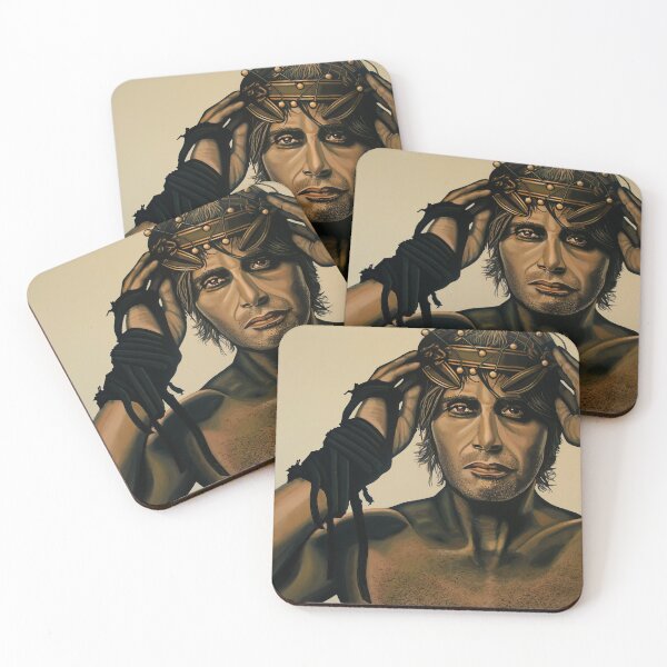 Item preview, Mads Mikkelsen Painting designed and sold by PaulMeijering.