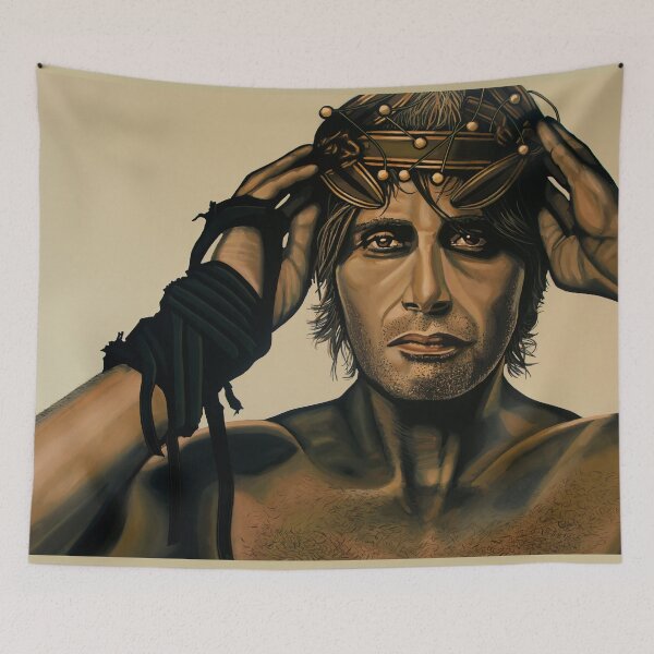 Item preview, Mads Mikkelsen Painting designed and sold by PaulMeijering.