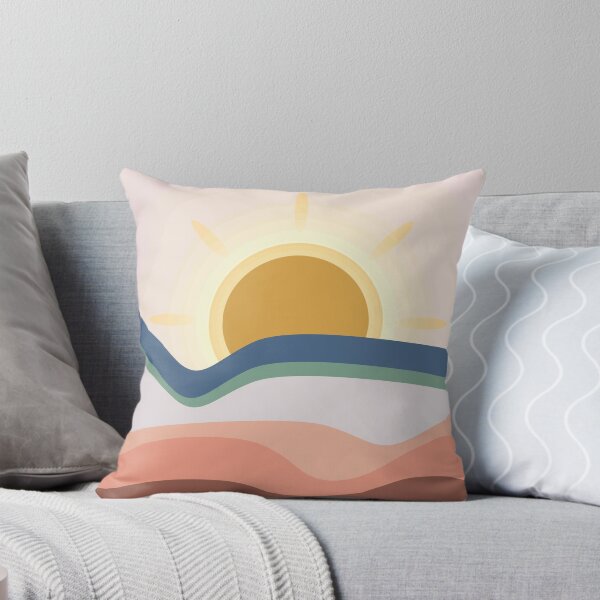 Item preview, Sunrise on Sandy Beach Warm Peach designed and sold by Sharon Schwalbe.