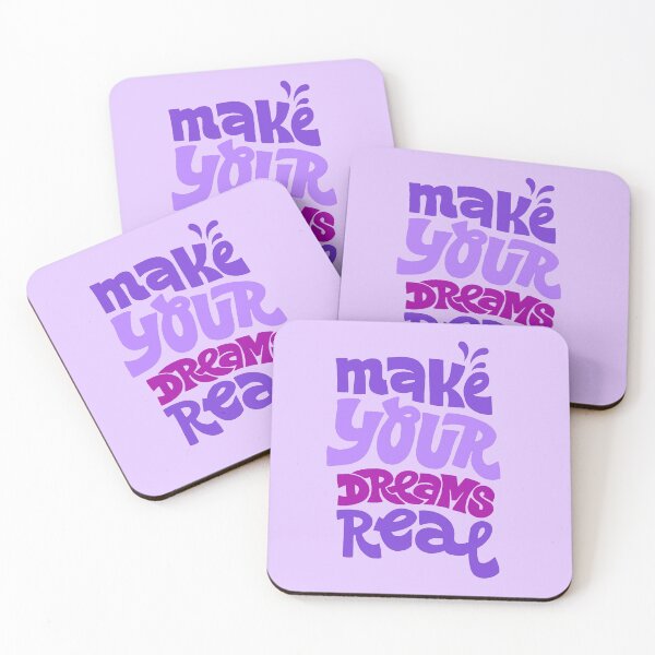 Item preview, Make your dreams real Purple designed and sold by HappyLime.